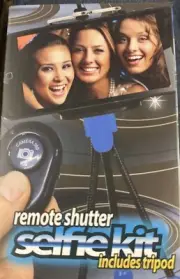 Solaray Remote Shutter Selfie Kit Tripod Wireless Cell Phone Holder