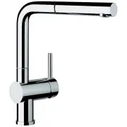 Blanco Chrome Single Lever Mixer with Pull Out Tap LINUSS