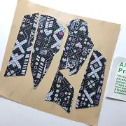 Replacement Mouse Anti-slip Stickers Accessories for Logitech g502x Mouse Decals