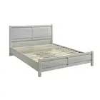 Cielo Bedframe Queen Size White Ash Solid Material High Quality Long Time Use