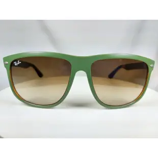 『逢甲眼鏡』Ray Ban雷朋 全新正品 太陽眼鏡 軍綠色方框  漸層棕鏡面 【RB4147-6137/13】