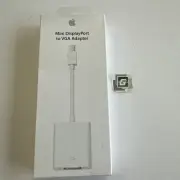 Apple Mini DisplayPort Thunderbolt 2 Adapter to VGA a1307 Genuine OEM NEW