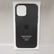 Apple iPhone 12 Pro Max Silicone Case with MagSafe - Black (MHLG3ZM/A) - NEW™