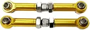 Aluminum Alloy Steering Link Rod Linkage for 1/14 MJX 14209 14210 Aluminum Alloy Steering Link Rod Linkage and Durable, Yellow
