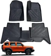 TPE All Weather Floor Rubber Mats Carpets Front Rear Set with RHD GWM Tank 300 2023-2024