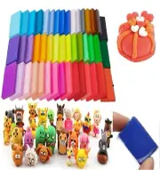 Modeling Clay Different Colors Air Dry DIY Magic Craft Clay Blocks Kids Toys Set
