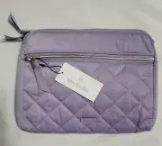 Vera Bradley Triple Compartment Crossbody, Lavender Sky, New with Tags