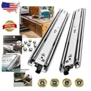 Corrosion-Resistant Heavy Duty Drawer Slides 24 Inch, Max Capacity 150 Lbs