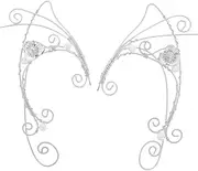 [WOFASHPURET] Be Retro Style Ear Cuff Hook Clip on Earring for Girls for Christmas Wedding Dancing Party