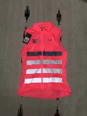 Rapha RCC Brevet Insulated Gilet Vest Hi-Vis Pink WoMen’s Size Large