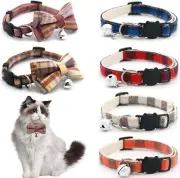 Cat Collar,6Pcs Kitten Collar,Cat Collars for Girl Cats,Breakaway Cat Collars...