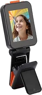 Phone Camera Screen, 2 Inch HD Bluetooth 5.0 Phone Selfie Screen, Back Camera View, with Folding Clamp, for Smartphones, for Vlog Live