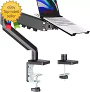 2-In-1 Gas Spring Laptop Arm for 12"-17" Notebook/13-32 Monitor Screen