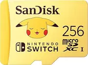 SanDisk Pokemon Micro SD Card for Nintendo Switch, 256 GB