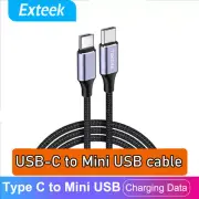USB Type C to Mini USB Cable USB-C to Mini USB 5-pin OTG Charging Sync Data Cord