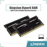♞,♘,♙金士頓 HYPERX FURY 32GB DDR4 3200MHZ 筆記本電腦 RAM 內存內置遊戲內存 1.