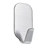 1Set Self Adhesive Bathroom Wall Door Stainless Steel Holder Home Hook