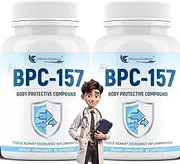 BPC 157 Peptide Capsules, BPC -157 Pro 1000mcg, Gluten-Free, Use After Exercise-60 Capsules (2)