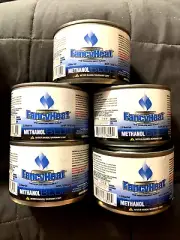 5 can Fancy Heat 7 OZ. STERNO CAN CANNED COOKING Clean Burning Chafing dish FUEL