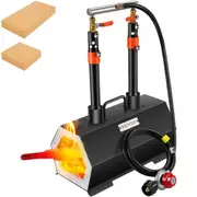 VEVOR Propane Forge Portable, Double Burner Tool and Knife Making, Large Capacity Blacksmith Farrier Forges, Mini Furnace Blacksmithing, Gas Forging T