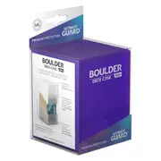 Ultimate Guard Boulder Deck Case 100+ Standard Size Amethyst Deck Box