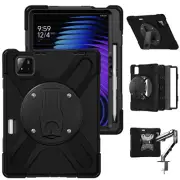 Shockproof VESA 75mm*75mm Mount Holes Stand Case for Xiaomi Mi Pad 7/7 Pro 2024