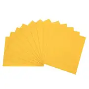 Yellow EVA Foam Sheets 11 x 8 inch 1.7mm Thickness for Crafts DIY 12 Pcs