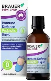 BRAUER Baby & Child Immune Defence Probiotic Liquid Oral Liquid 45ml