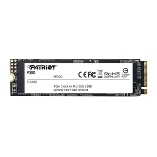 【PATRiOT 博帝】P300 M.2 2280 PCIe Gen3x4 128GB SSD固態硬碟