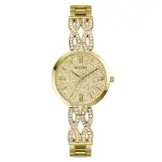 GUESS Ladies Gold Tone Analogue Watch GW0868L2