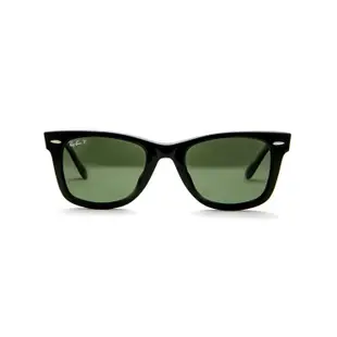 RAYBAN RB2140F 901/58 雙尺寸 黑框 偏光墨綠 亞版 雷朋太陽眼鏡 公司貨 JPG京品眼鏡 2140