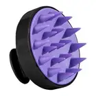 Portable Silicone Brush Head Scrubber Scalp Massage Comb Shampoo Baby Man
