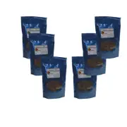 6x QBrew Bourbon Chips 100g 100% American Oak Alcohol Spirits Soaker Home Brew