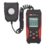 TA630 Digital Light Meter Illuminance Lux Tester Record 0~200000 Measure Range