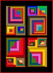 ABRACADABRA - 67" x 49" - Quilt-Addicts Pre-cut Patchwork Quilt Kit