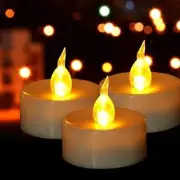 12pack LED Floating Candles Flameless Tea Lights Flicker/Steady Waterproof