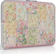 iCasso Laptop Sleeve 15.6 inch, Compatible with MacBook Air 15 inch, Durable Shockproof Laptop Case 15.6'', Slim Protective Travel Carrying Case for MacBook Pro 16, Lenovo Dell Asus HP, Pink