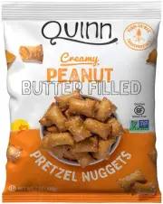 7 Ounce Peanut Butter Pretzel Nuggets Gluten Free Dairy Free Vegan Snack Pack