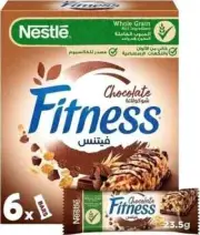 Nestle Fitness Chocolate Breakfast Cereal Bar 6 X 23.5G Free Shipping World Wide