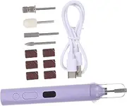 OSOLADY Manicure Machine Drill for Nails Nail Drill Bits Nail Salon Drill Bits Drill Bits Nail Tech Nail Tools Nail Bits Electric Remover Discs Manicure Drill Bits Plastic Violet