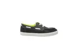 [05084] Clarks Club Ocean Jnr Boys Kids Charcoal Grey Leather Suede Shoes