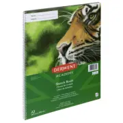 Derwent Academy Craft/Art PP Cover Sketch Book A3 Portrait 20 Sheet 110Gsm
