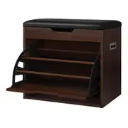 ALFORDSON Flip-Drawer Shoe Storage Bench