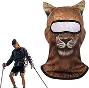[Generic] Animal Ski Cover | Windproof Neck Gaiter Ski Face Cover,Women's Balaclavas Soft Ear Protection Shield Scarf for Outdoor