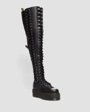 Dr. Martens Thigh High Bondage Metal Boots