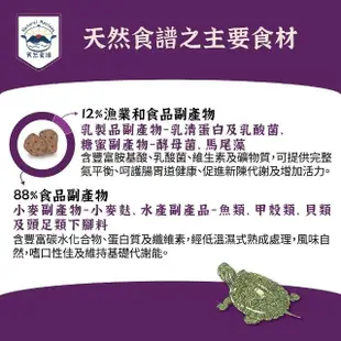 【Natural Recipes 天然食譜】澤龜多元蛋白配方濕式熟成飼料350g(屋頂龜 巴西龜 長尾龜 地圖龜 爬蟲飼料)