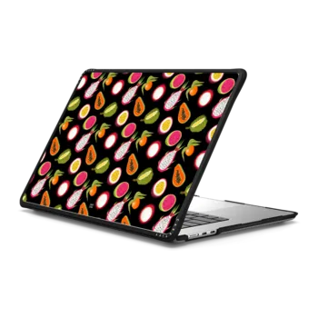 MacBook Air 15-inch (M2 - M4) Impact Case BLACK EXOTIC FRUIT