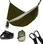 Nakie Double Hammock (Olive Green)