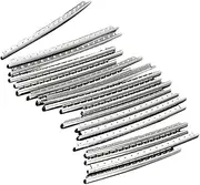 JOINPAYA 20pcs Fret Wire for Guitar Stainless Steel Fingerboard Wire Durable and Corrosion Resistant for Electric and Acoustic Guitars Compact Storage