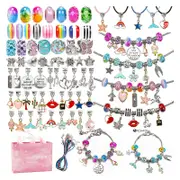 Catzon 130 Pcs Jewelry Making kit for Girls 5-12 DIY Craft Christmas Gift